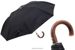 bărbați PASOTTI 64 pto cn5 c - umbrela clasica pliabila, maner castan 84BXH192