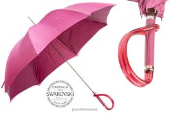 femei PASOTTI 185n 21284-18 a - umbrelă Swarovski roz, pânză dublă 84BXH540