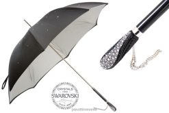femei PASOTTI 185n plat-34 s8 - umbrela neagra swarovski, stofa dubla 84BXH518
