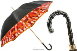 femei PASOTTI 189 30093-4 n5 - umbrelă cu pensula portocalie, pânză dublă 84BXH479