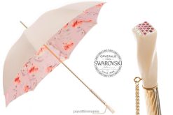 femei PASOTTI 189 5f211-8 s7 - umbrelă cu flori de fildeș și roz 84BXH339