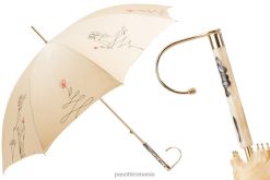 femei PASOTTI 222 plat-300 t8 - umbrela ivory schita, panza dubla 84BXH534