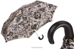 femei PASOTTI 257 50998-44 p - umbrela pliabila neagra si bej 84BXH597