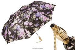 femei PASOTTI 257 52693-70 p13 - umbrelă pliabilă cu flori închise 84BXH609