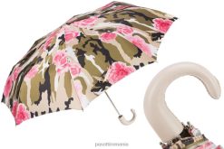 femei PASOTTI 257 53078-18 p - umbrela pliabila de camuflaj cu trandafiri 84BXH605